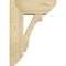 Ekena Millwork Imperial Slat Rough Sawn Bracket w/ Offset Brace, Douglas Fir, 8"W x 20"D x 28"H BKT0806X20X28IMP06RDF - alternate 4